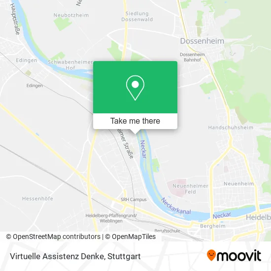 Карта Virtuelle Assistenz Denke