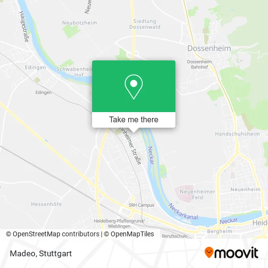 Карта Madeo