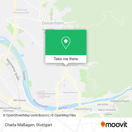 Карта Chada Maßagen