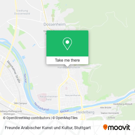 Freunde Arabischer Kunst und Kultur map