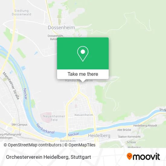Карта Orchesterverein Heidelberg