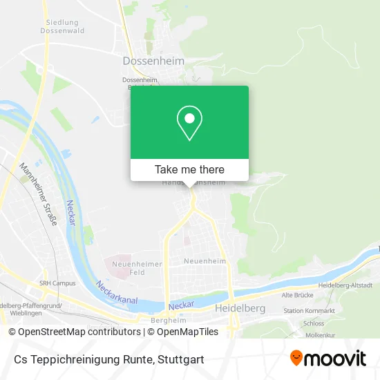 Карта Cs Teppichreinigung Runte