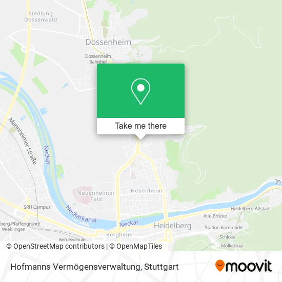 Карта Hofmanns Vermögensverwaltung