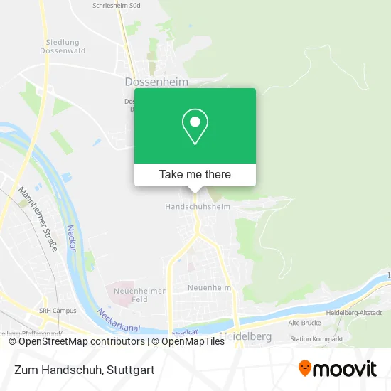Карта Zum Handschuh