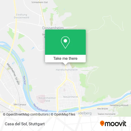 Карта Casa del Sol