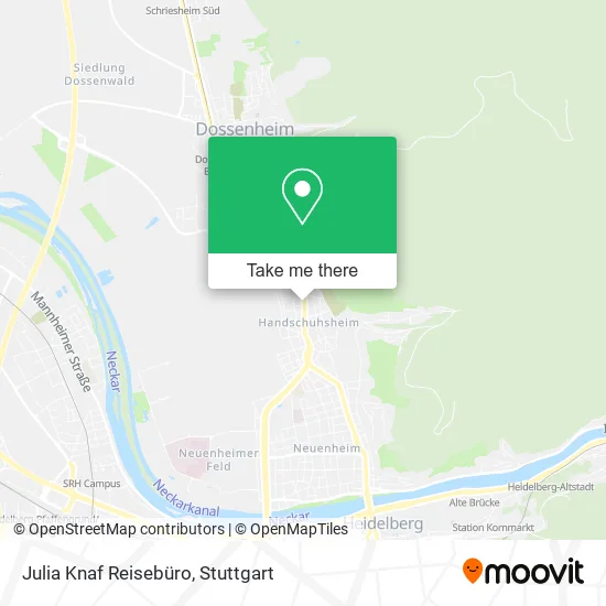 Карта Julia Knaf Reisebüro