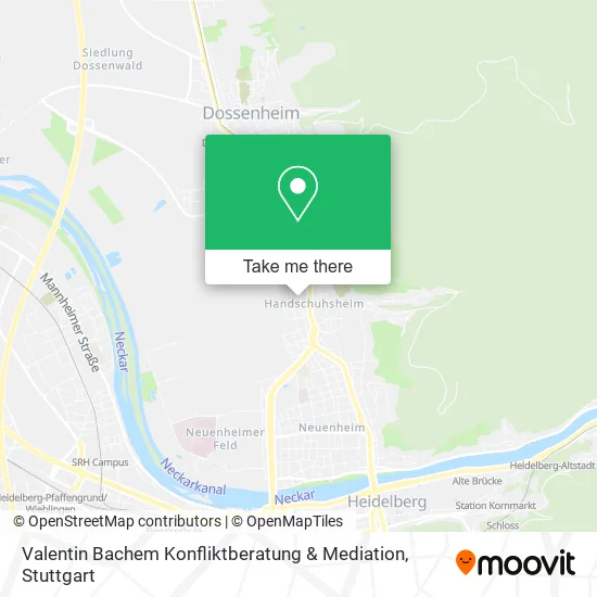 Карта Valentin Bachem Konfliktberatung & Mediation