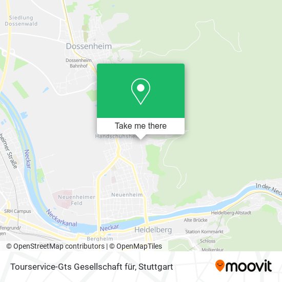 Tourservice-Gts Gesellschaft für map