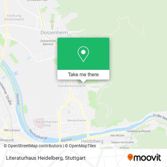 Literaturhaus Heidelberg map