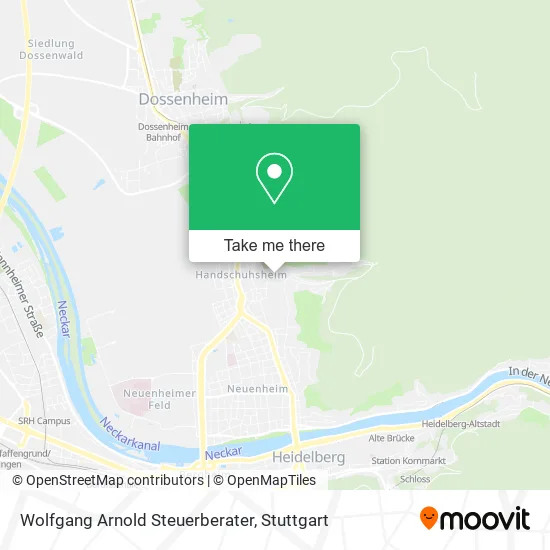 Карта Wolfgang Arnold Steuerberater