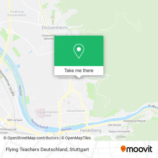 Карта Flying Teachers Deutschland