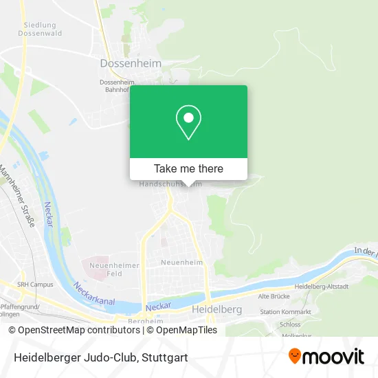 Карта Heidelberger Judo-Club