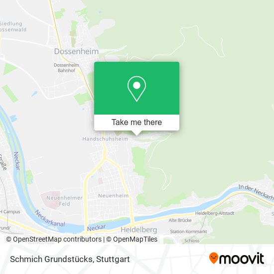 Schmich Grundstücks map