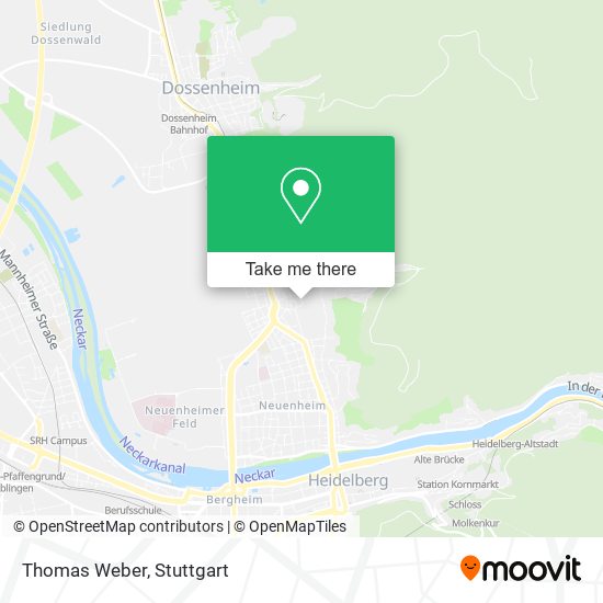 Thomas Weber map