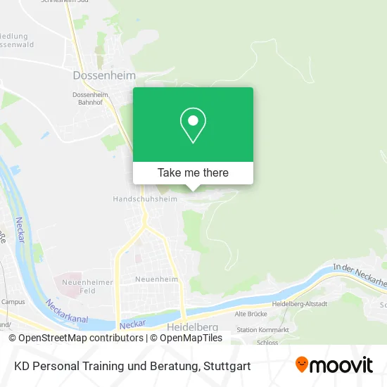Карта KD Personal Training und Beratung