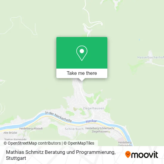 Карта Mathias Schmitz Beratung und Programmierung