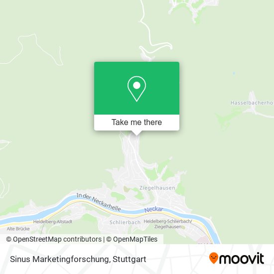 Карта Sinus Marketingforschung