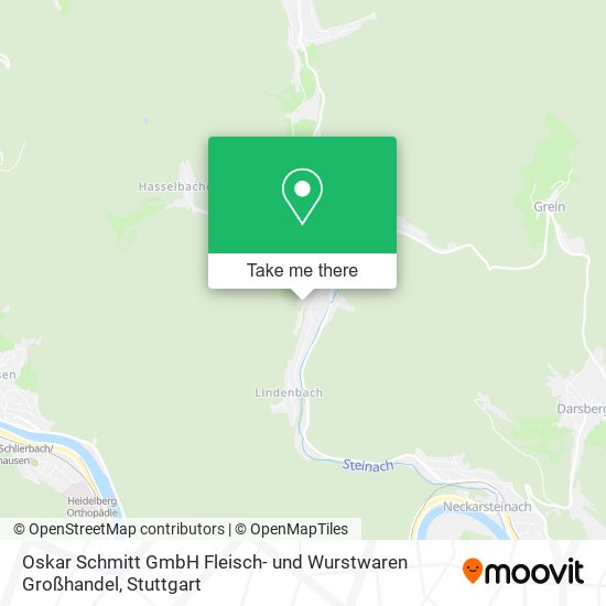 Oskar Schmitt GmbH Fleisch- und Wurstwaren Großhandel map