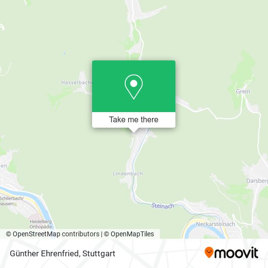 Günther Ehrenfried map
