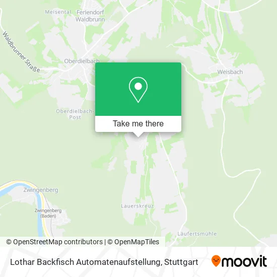 Карта Lothar Backfisch Automatenaufstellung