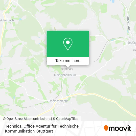 Карта Technical Office Agentur für Technische Kommunikation