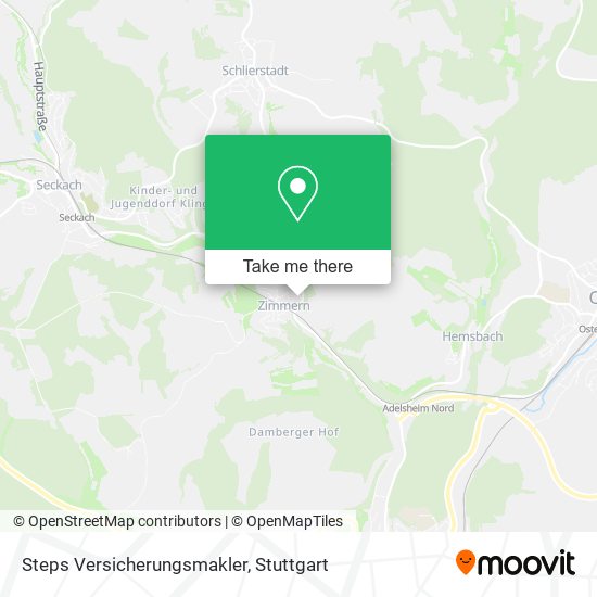 Steps Versicherungsmakler map