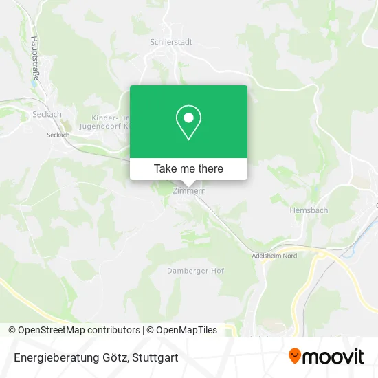 Карта Energieberatung Götz