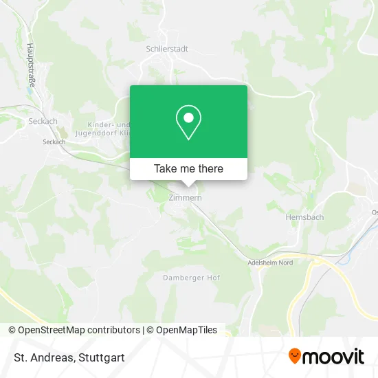 Карта St. Andreas