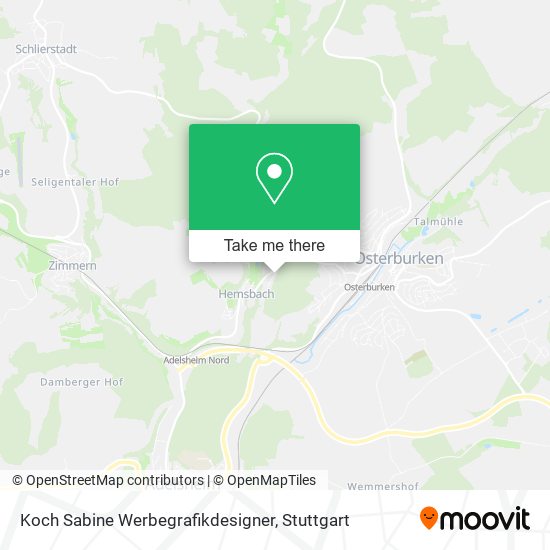 Koch Sabine Werbegrafikdesigner map