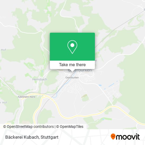 Bäckerei Kubach map