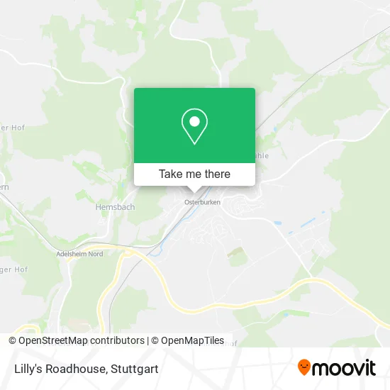 Карта Lilly's Roadhouse