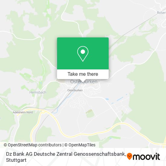 Dz Bank AG Deutsche Zentral Genossenschaftsbank map