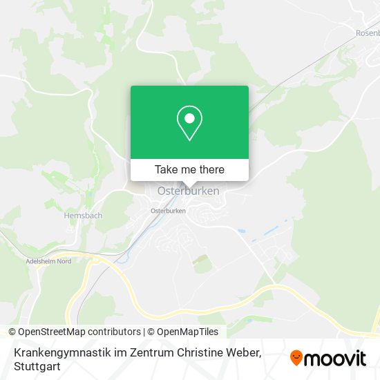 Krankengymnastik im Zentrum Christine Weber map