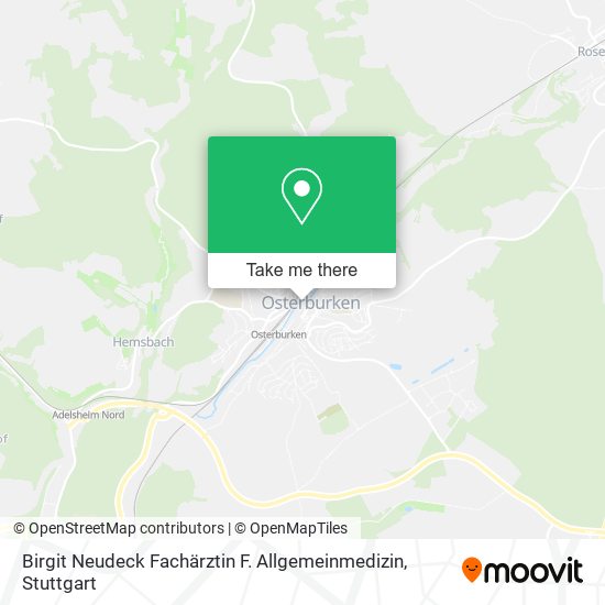 Birgit Neudeck Fachärztin F. Allgemeinmedizin map