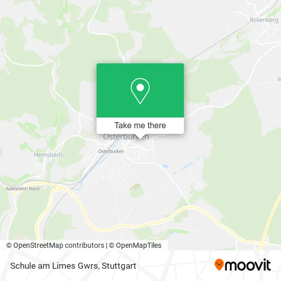 Карта Schule am Limes Gwrs