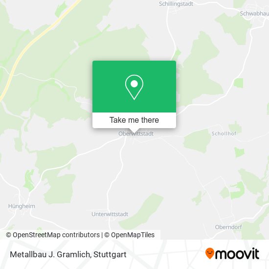 Metallbau J. Gramlich map