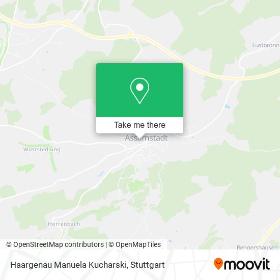 Haargenau Manuela Kucharski map