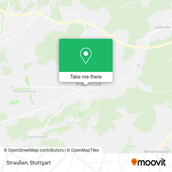Карта Straußen