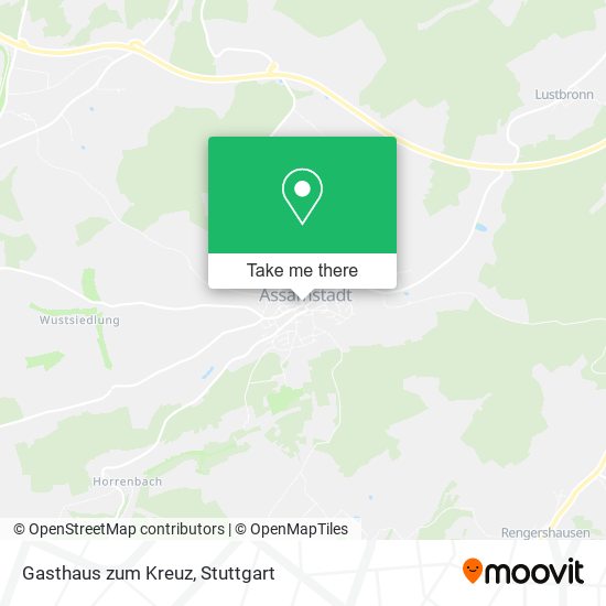 Gasthaus zum Kreuz map