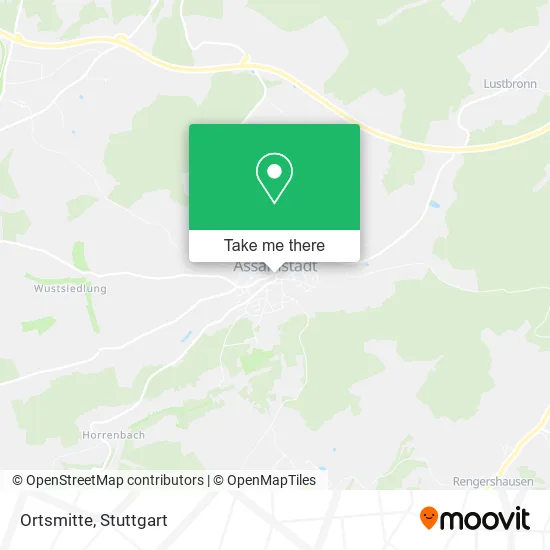 Карта Ortsmitte