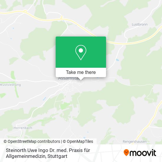 Steinorth Uwe Ingo Dr. med. Praxis für Allgemeinmedizin map