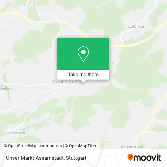 Карта Unser Markt Assamstadt