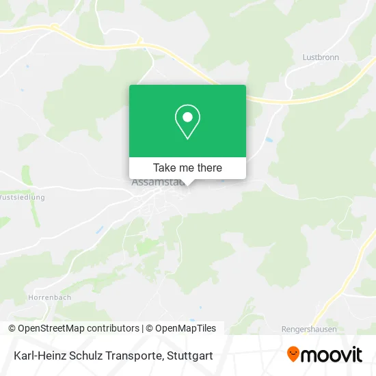 Карта Karl-Heinz Schulz Transporte