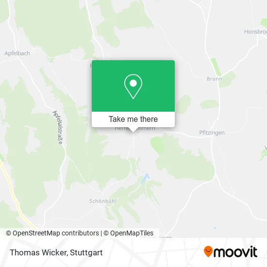 Карта Thomas Wicker