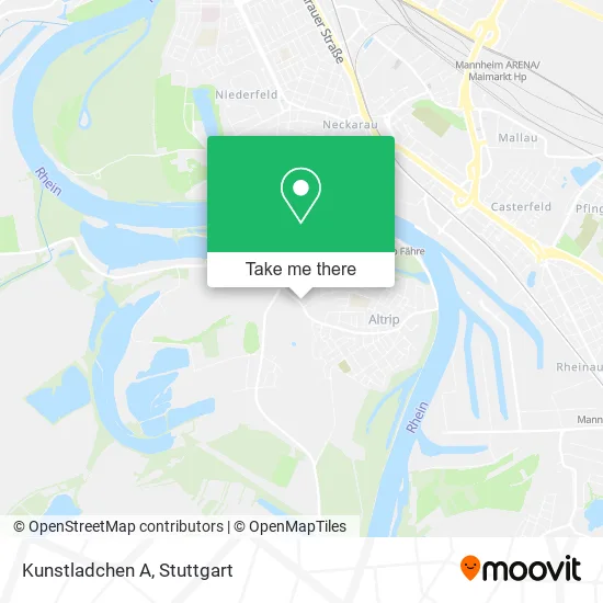 Карта Kunstladchen A