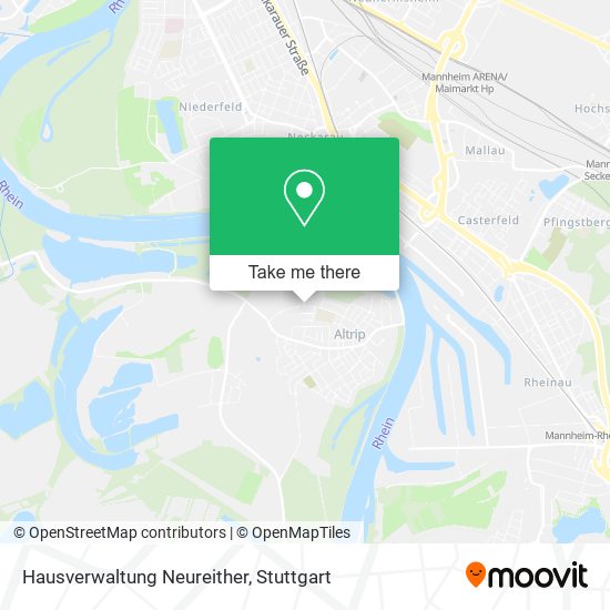 Hausverwaltung Neureither map