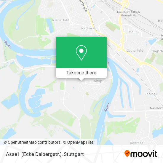 Карта Asse1 (Ecke Dalbergstr.)