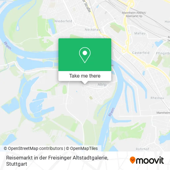 Карта Reisemarkt in der Freisinger Altstadtgalerie