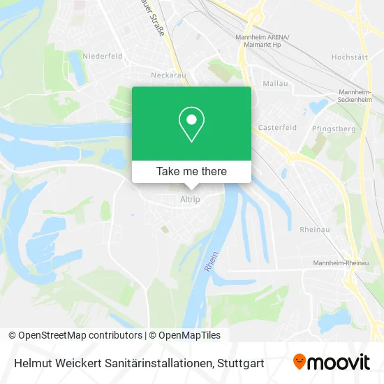Карта Helmut Weickert Sanitärinstallationen
