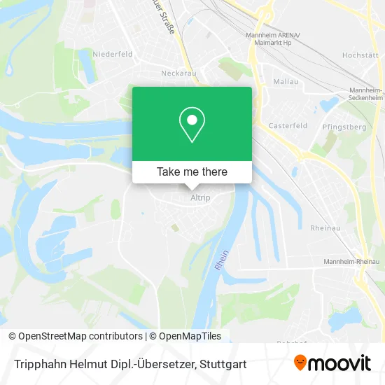 Карта Tripphahn Helmut Dipl.-Übersetzer